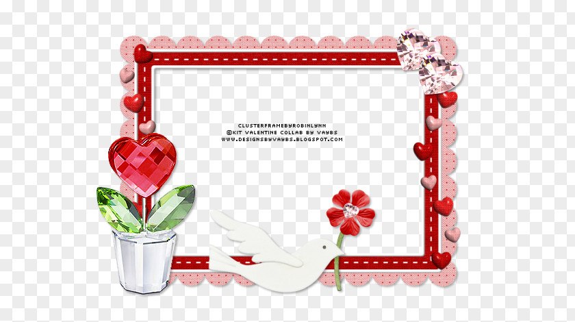 Picture Frames Floral Design PNG