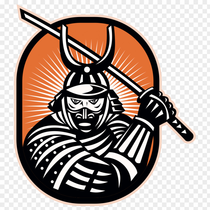 Samurai Japan Warrior PNG