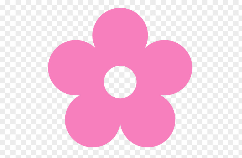 Cute Cliparts Pink Blue Flower Clip Art PNG