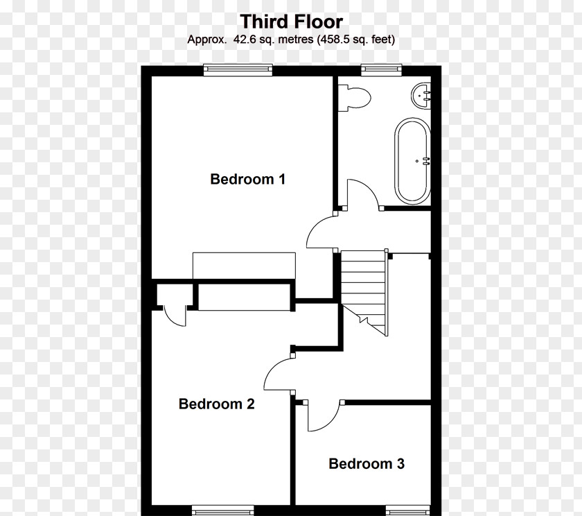 House Floor Plan Terraced Apartment PNG