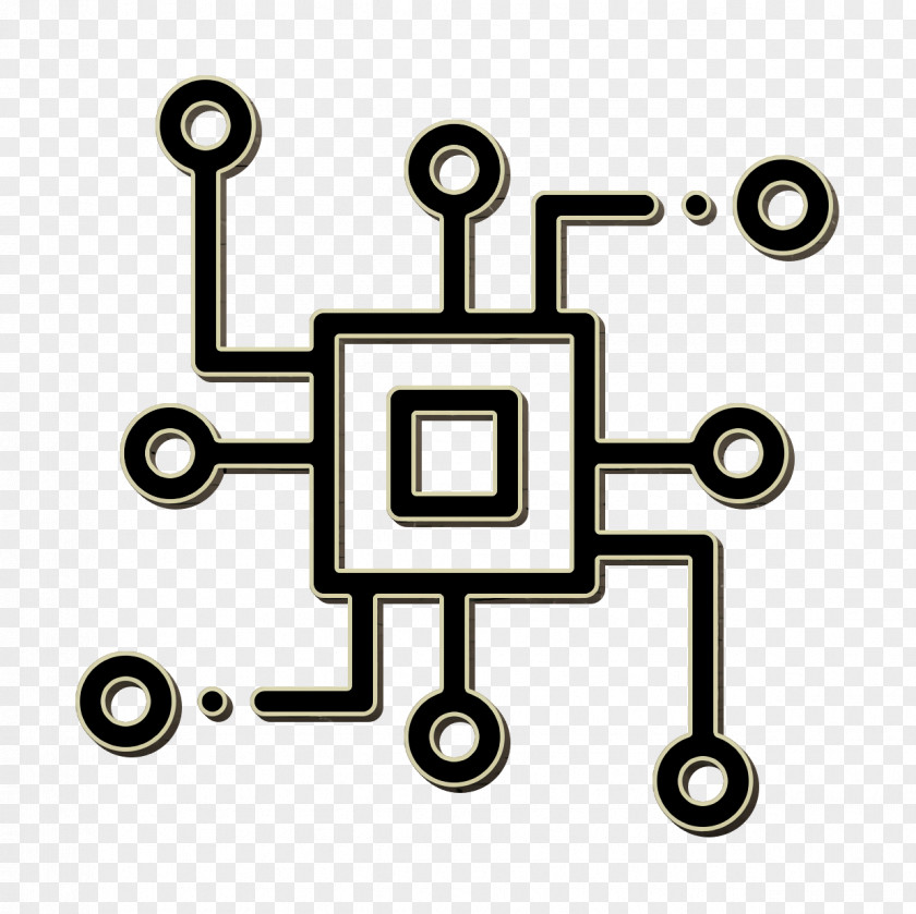Technology Icon Cpu Chip PNG