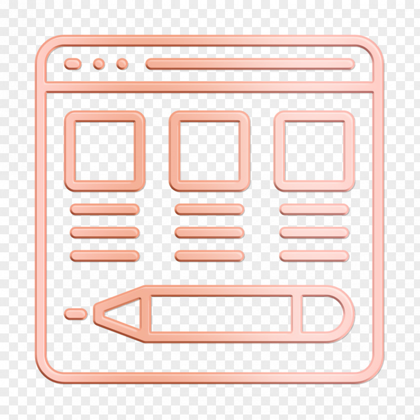 Web Hosting Icon Browser PNG