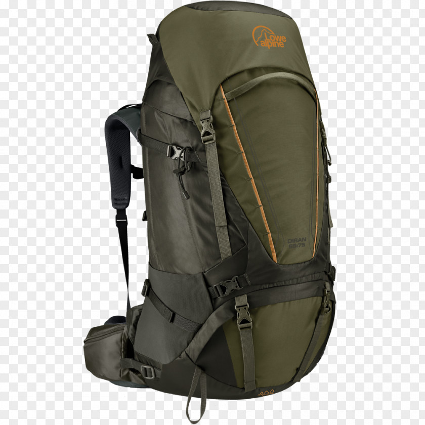 Backpack Diran 55-65 Backpacking Hiking Lowe Alpine PNG