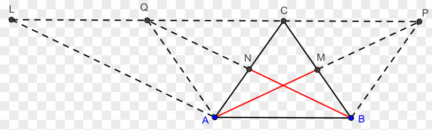 Isosceles Triangle Point Diagram PNG