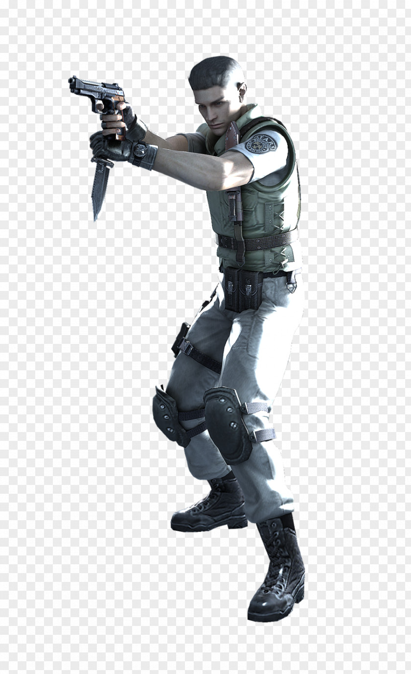 Resident Evil: The Umbrella Chronicles Evil 5 6 Chris Redfield PNG