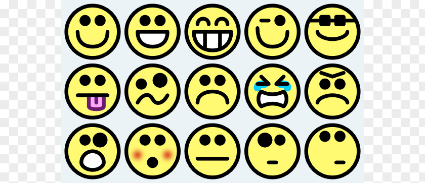 Smiley Face Cliparts Emoticon Clip Art PNG
