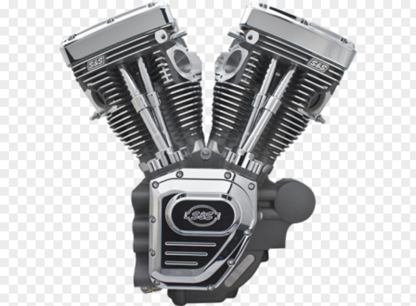 Twins Harley-Davidson Twin Cam Engine S&S Cycle Motorcycle PNG