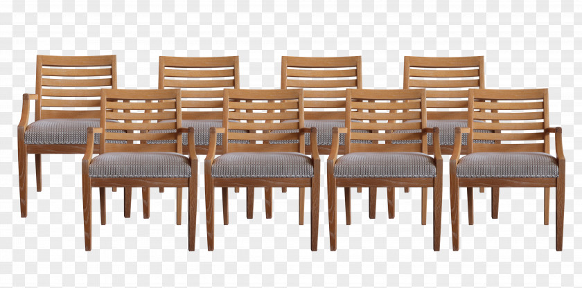 WOODEN SLATS Chair Garden Furniture PNG