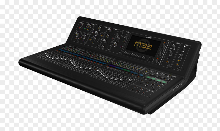 Audio Mixers Digital Mixing Console Midas M32 Consoles PNG
