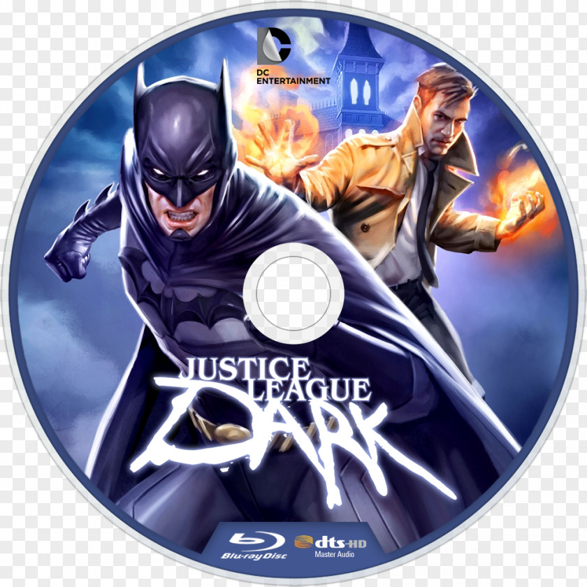 Justice League Dark John Constantine Batman Blu-ray Disc Film PNG