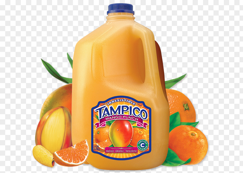 Mango Juice Orange Punch Tangerine Drink PNG