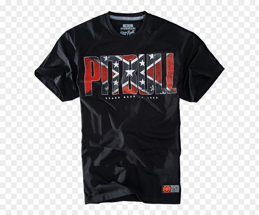 MMA Throwdown T-Shirt Pit Bull Clothing Sleeve PNG