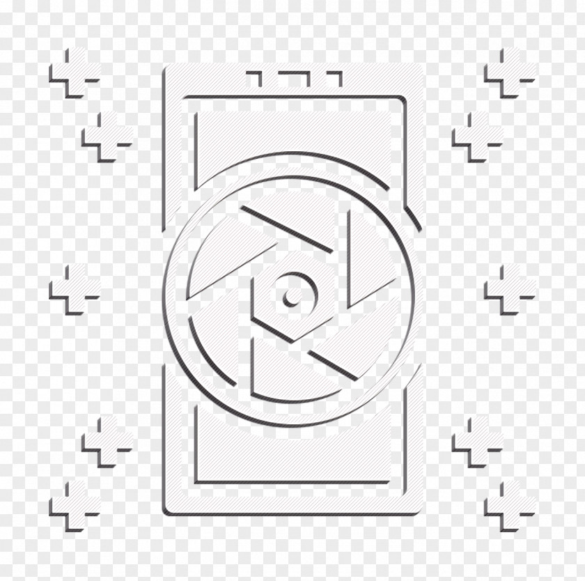 Mobile Interface Icon Camera App PNG
