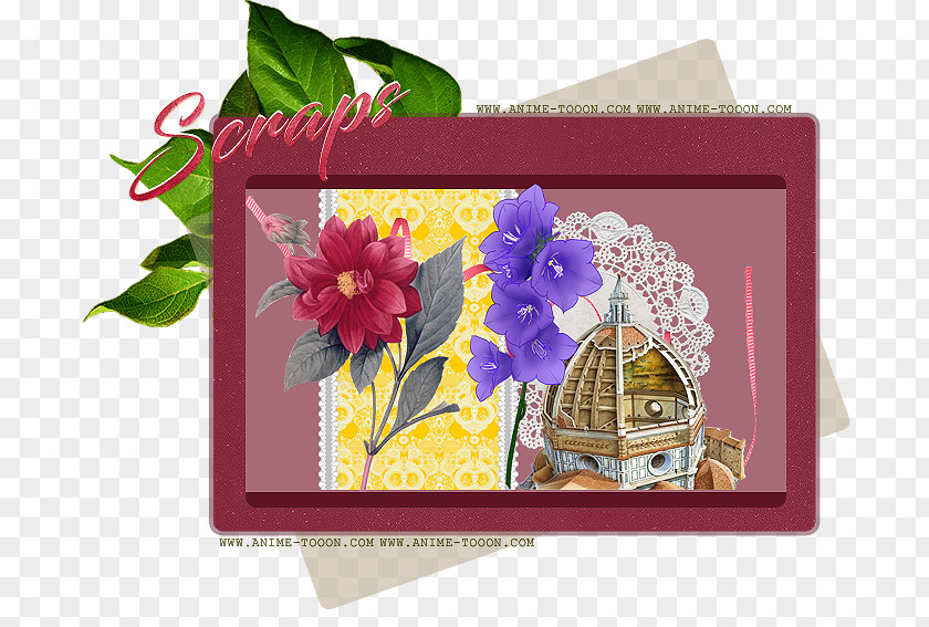 Painting Floral Design Art Giclée Picture Frames PNG