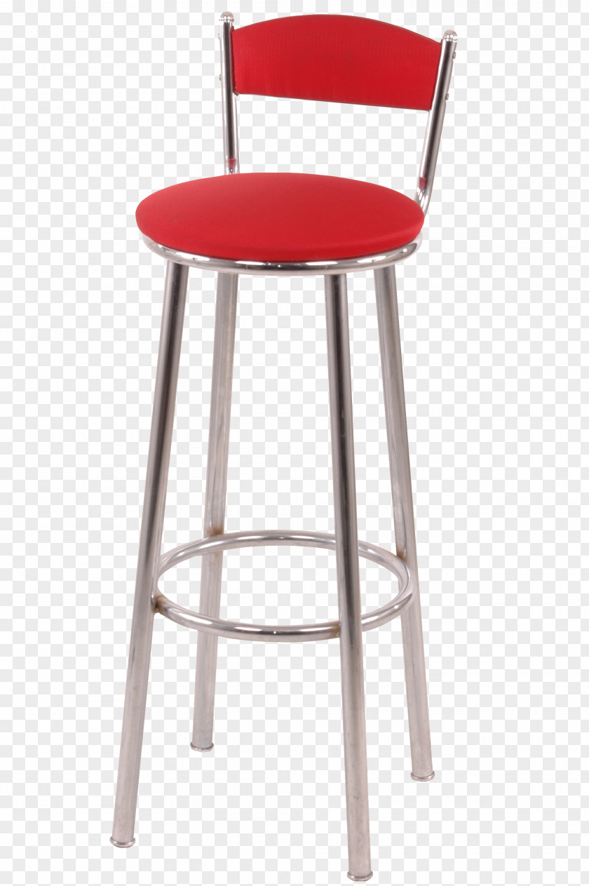 Red Chairs Table Bar Stool Chair Kitchen Seat PNG