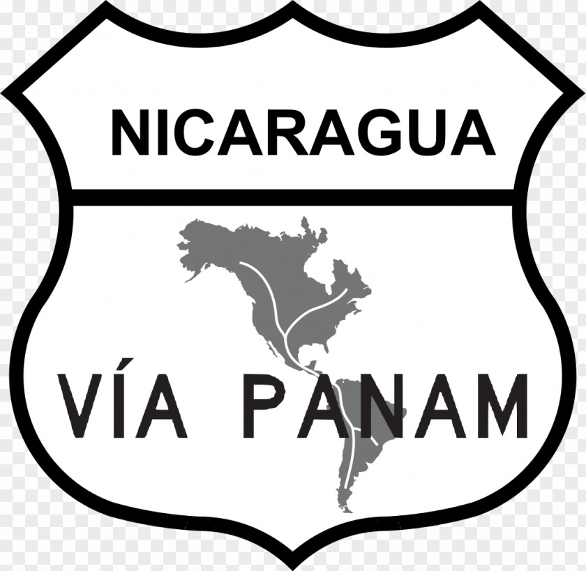 Road Pan-American Highway Panama City Traffic Sign Colombia PNG