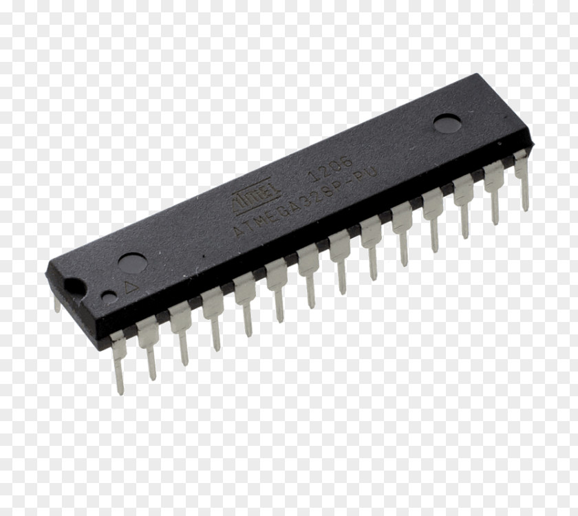 Advanced Micro Devices Microcontroller Transistor ATmega328 Arduino Atmel AVR PNG
