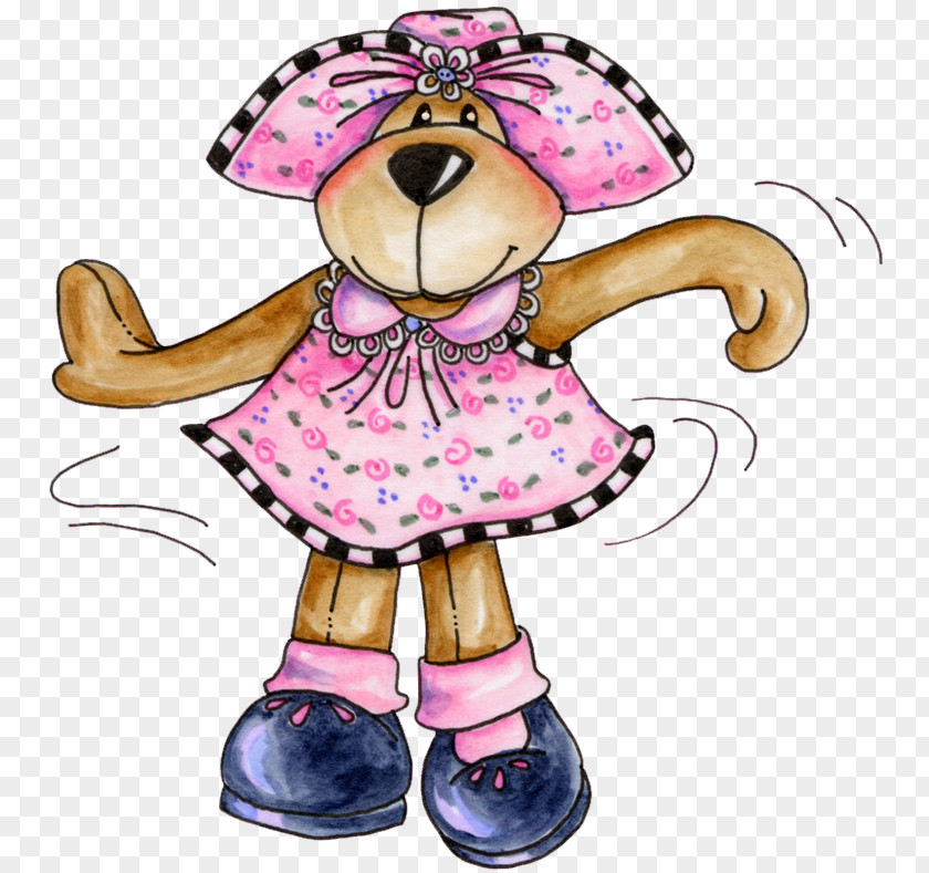 Bear Drawing Decoupage Clip Art PNG