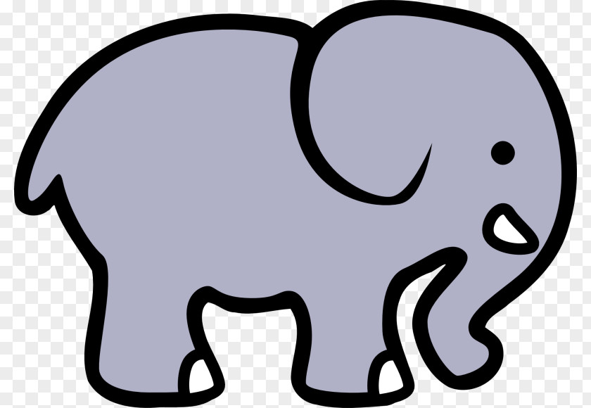 Elephant Drawing Clip Art PNG