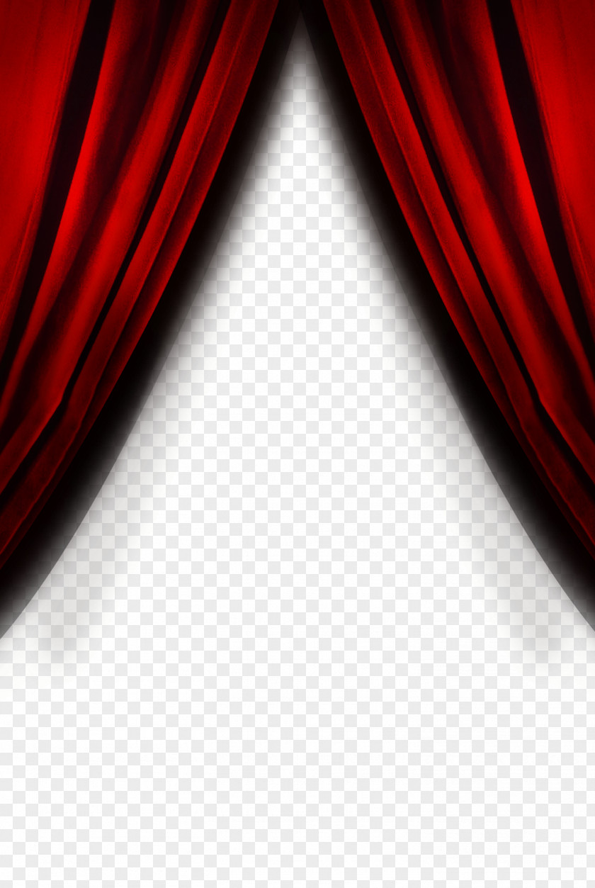 Red, Red Ribbon, Taobao Material Theater Drapes And Stage Curtains Close-up Computer Theatre Wallpaper PNG