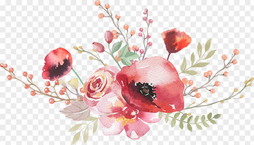 Watercolor Flowers Boho-chic Painting Royalty-free Stock Photography PNG