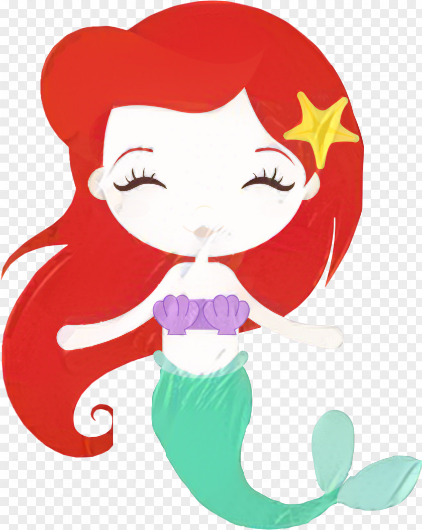 Ariel Ursula Mermaid Clip Art Image PNG