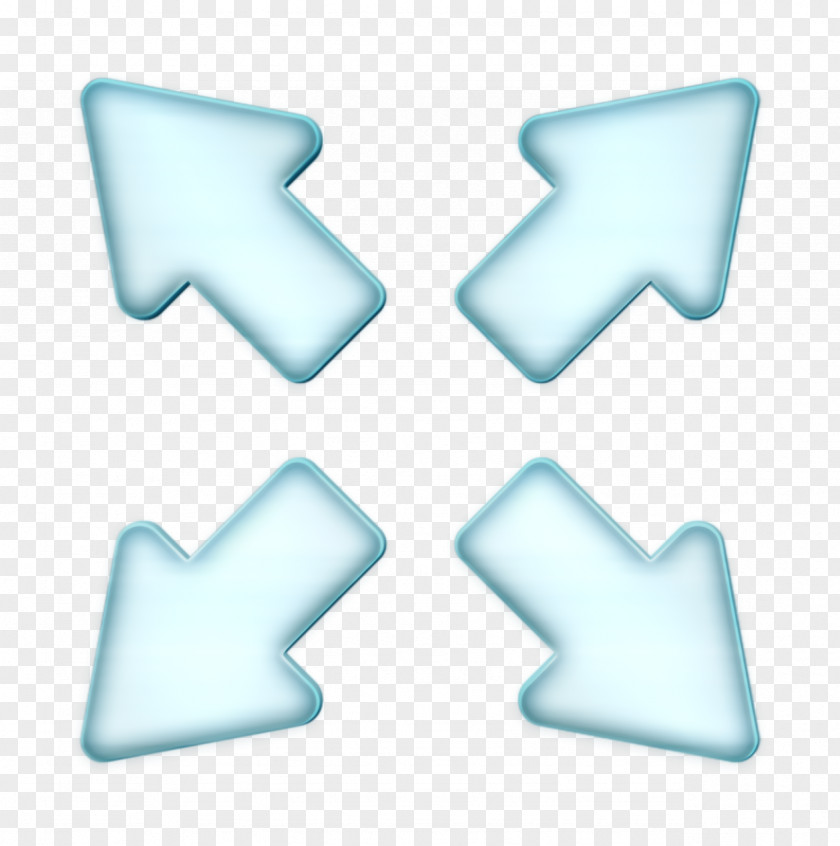 Arrows Icon Four Expand Move PNG