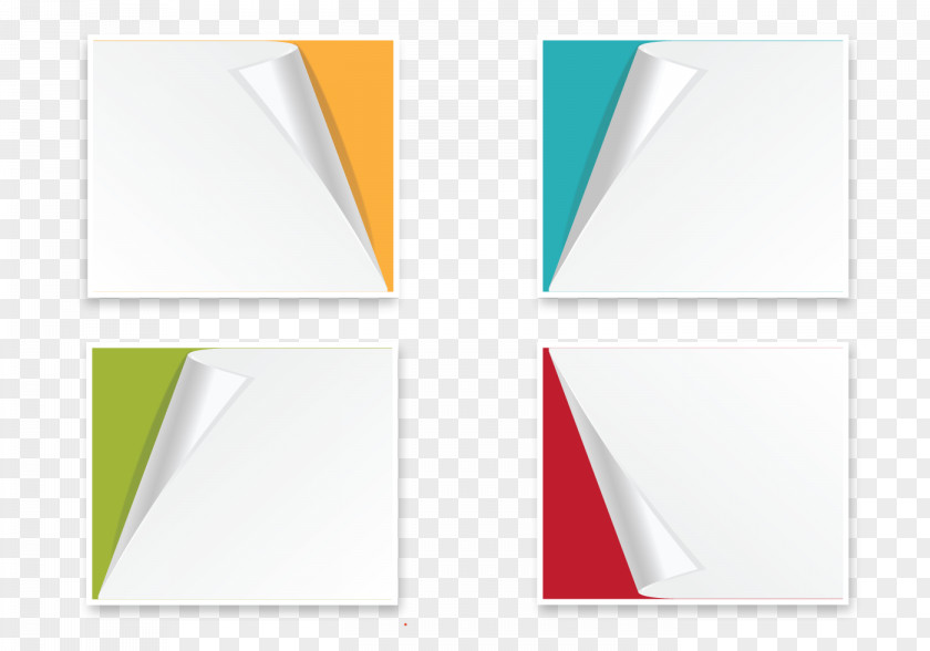 Colorful Aluminum Foil Paper Triangle PNG