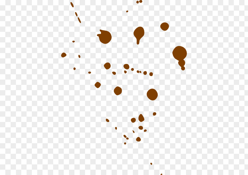 Orange Splat Cliparts Black Clip Art PNG