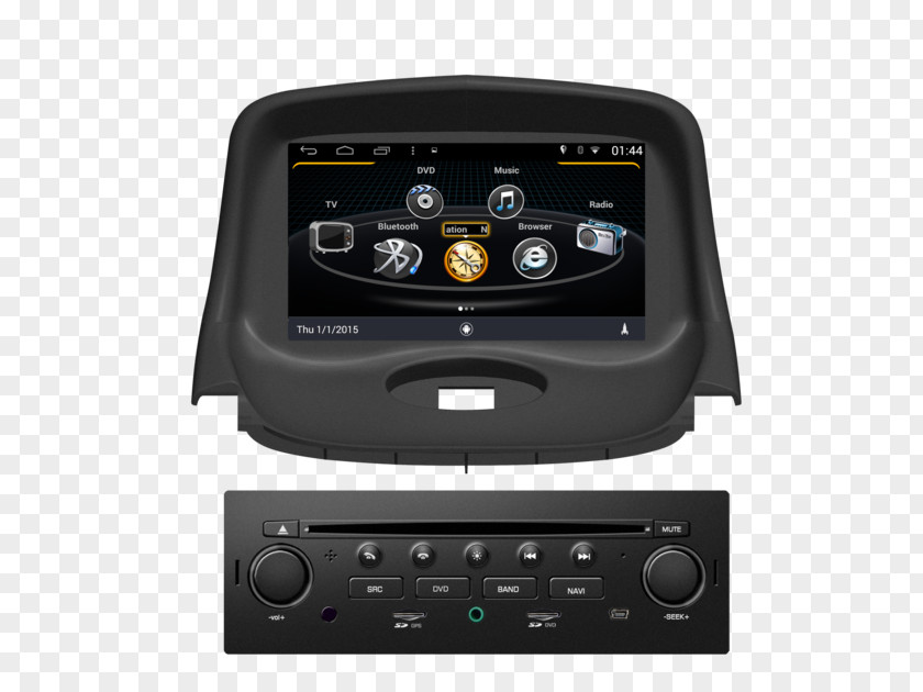 Peugeot 206 GPS Navigation Systems Car Vehicle Audio PNG