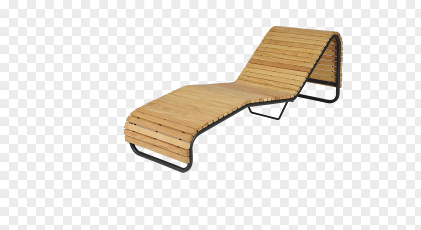 Wood Deckchair Street Furniture Bench Sunlounger PNG