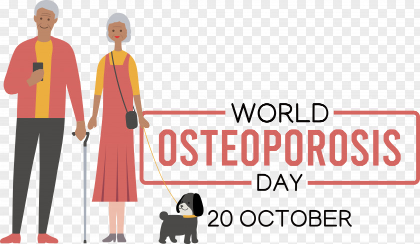 World Osteoporosis Day Bone Health PNG