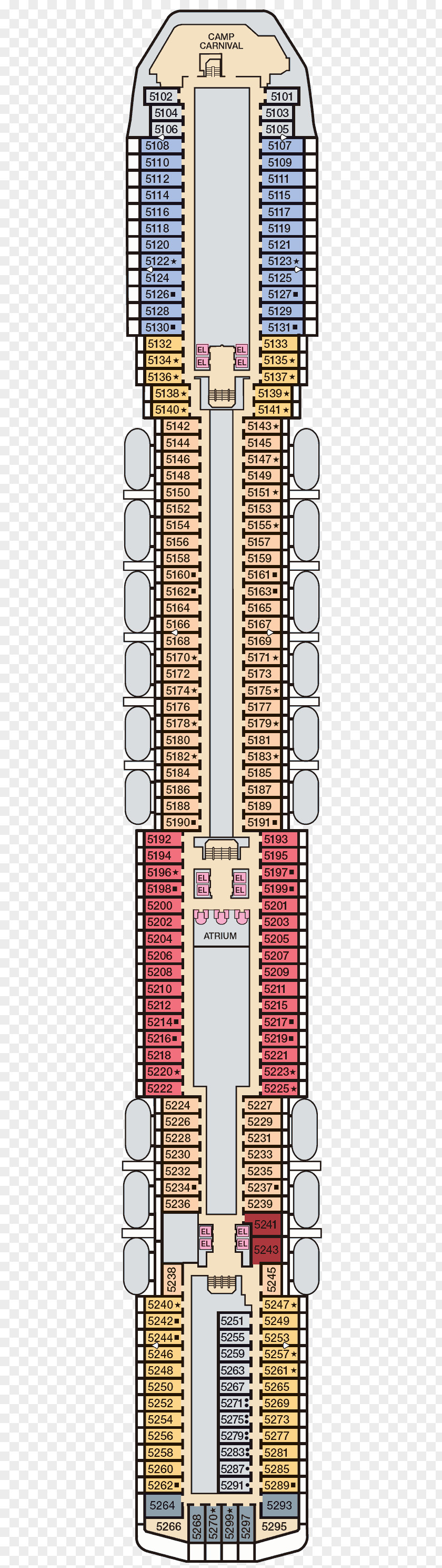 Cad Floor Plan Carnival Miracle Business Cruise Line Upper Deck Company Balcony PNG