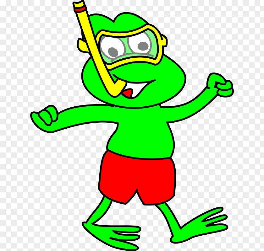 Cartoon Frog Edible Clip Art PNG