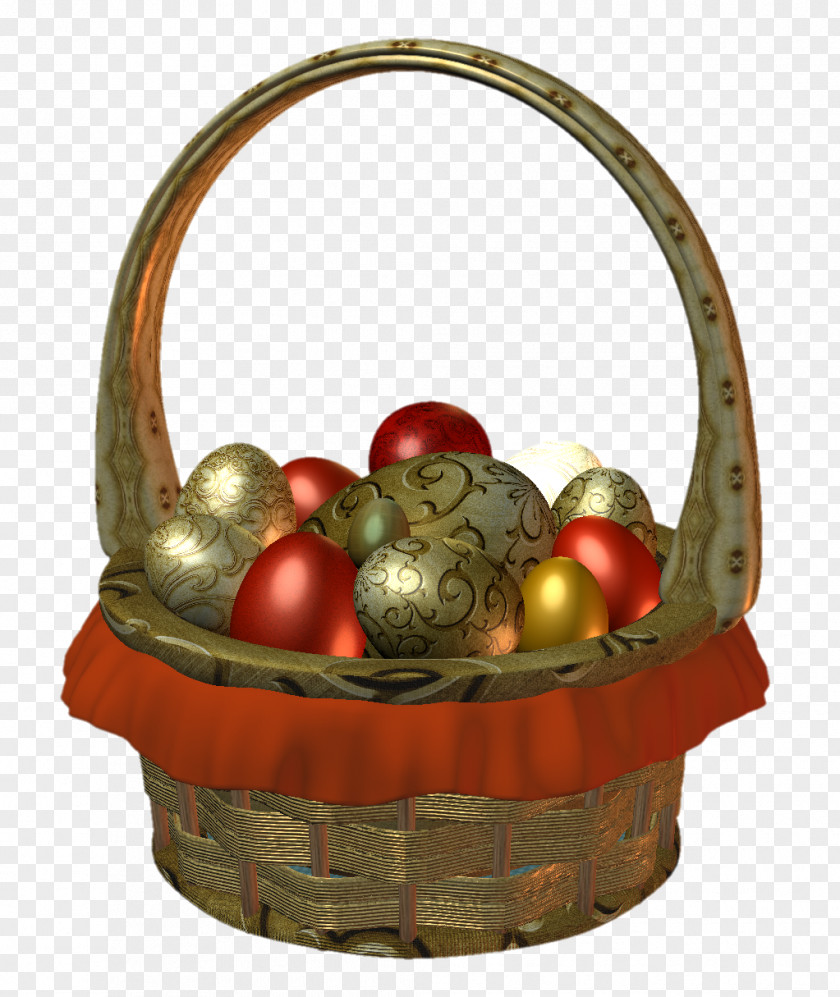 Easter Eggs Bunny Basket Egg PNG