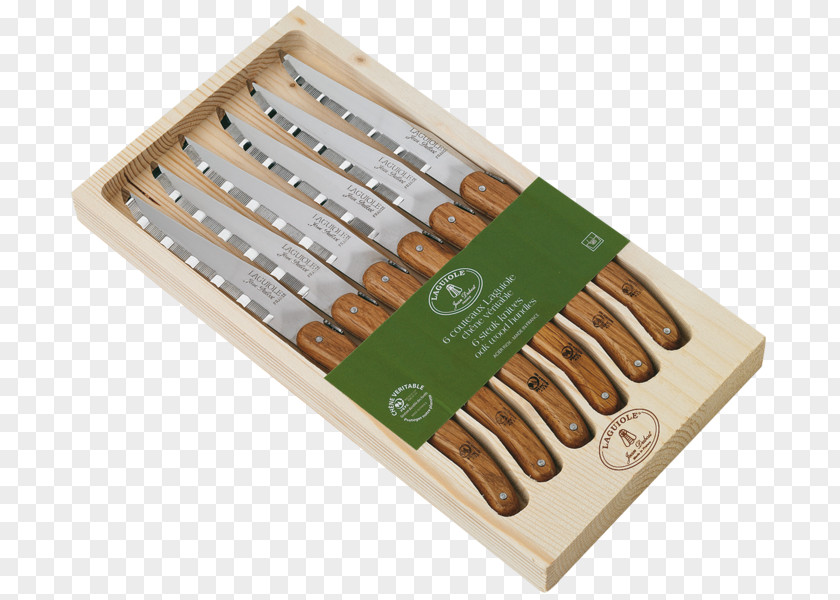 Eco Wood Laguiole Knife Steak Fork Cutlery PNG