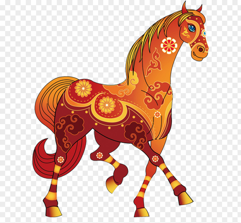 Painted Horse Chinese Zodiac Fortune-telling Monkey Prediction PNG