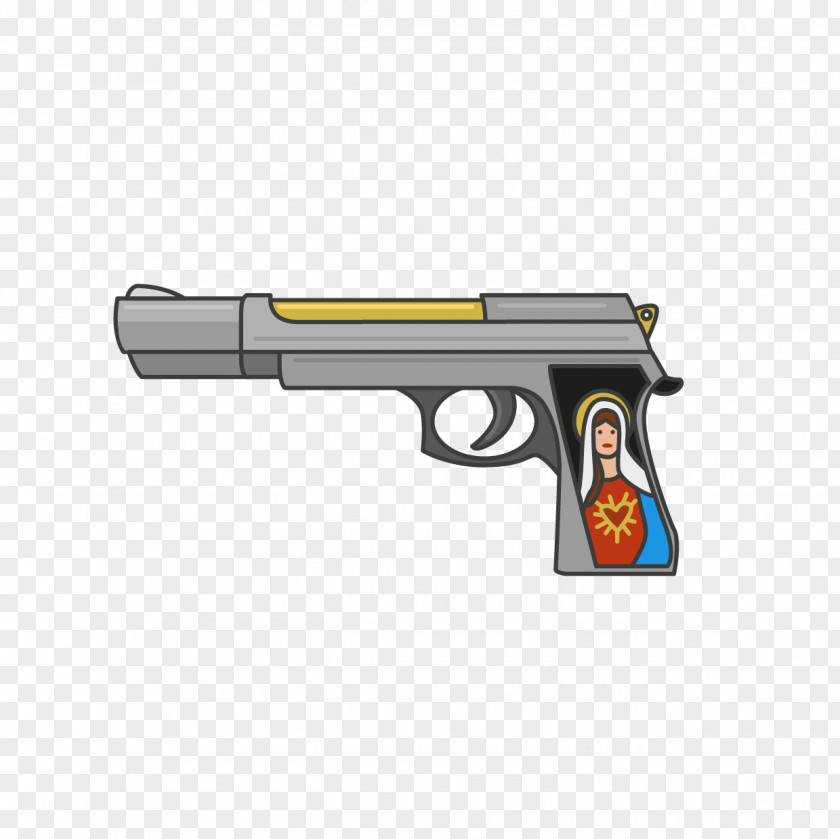 Romeo And Juliet Movie Illustration Firearm Revolver Film PNG