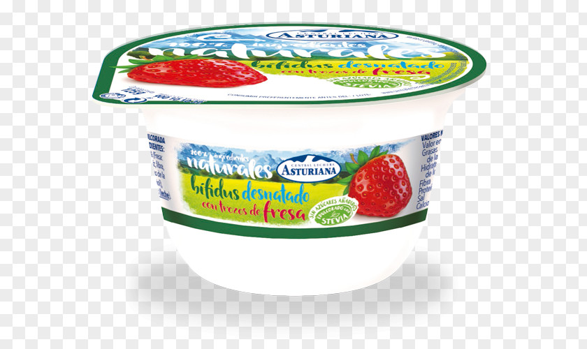 Strawberry Crème Fraîche Yoghurt Bifidobacterium Supermarket PNG
