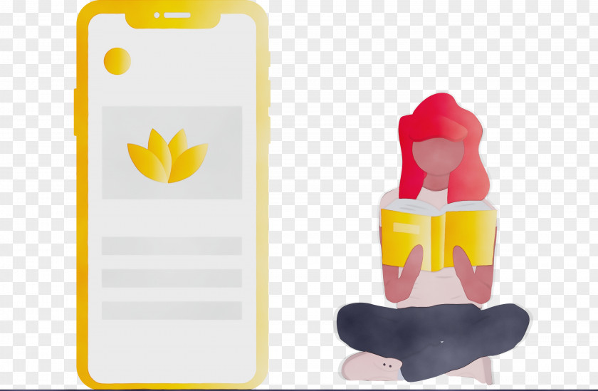 Yellow Mobile Phone Case Gummy Bear PNG