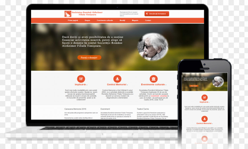Alzheimer Multiseco S.R.L. Web Design Online Advertising PNG