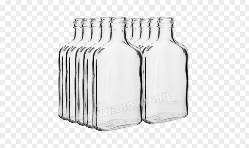 Bottle Glass Nalewka Screw Cap Hip Flask PNG