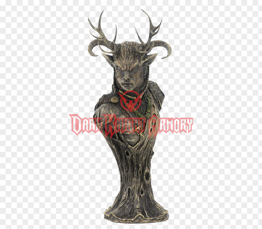 God Bust Cernunnos Celtic Deities Horned Celts PNG