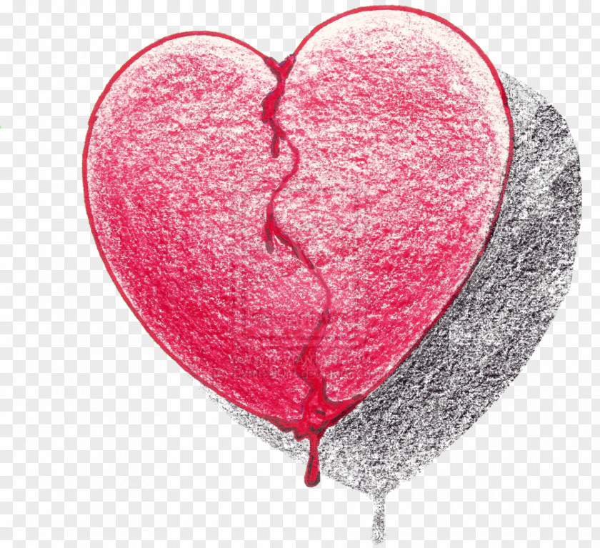 Heart Drawing Painting Blood PNG