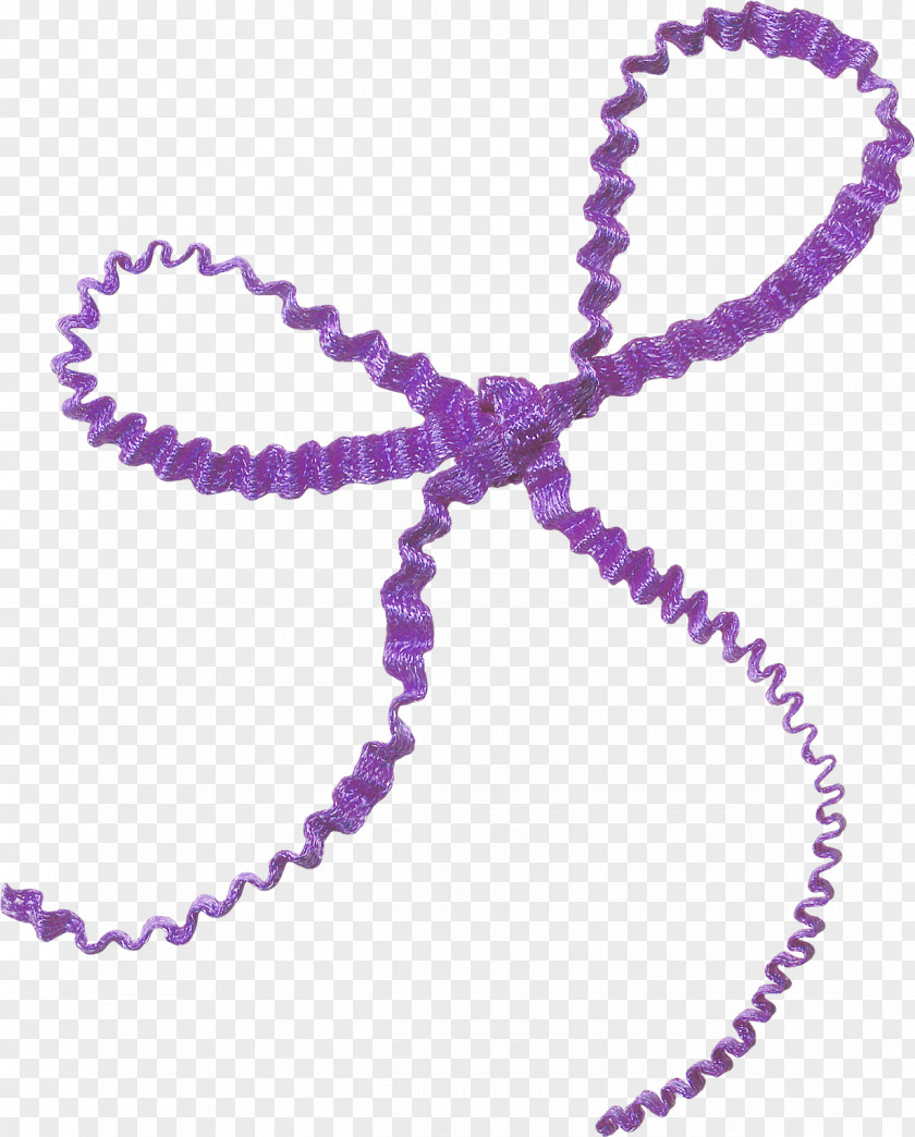 Purple Bow Cloth Ribbon Textile Knot PNG