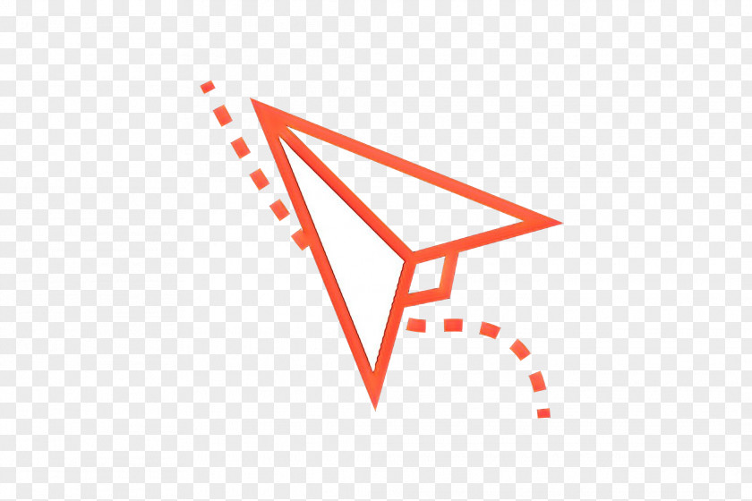 Red Line Logo Triangle PNG