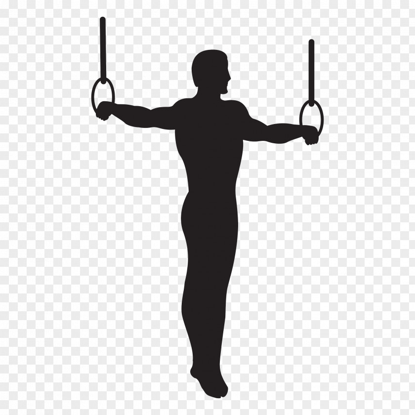 Balance Silhouette Standing Arm Physical Fitness PNG