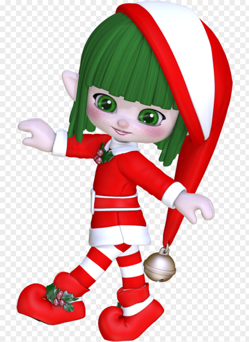 Mascot Santa Claus Christmas Elf PNG