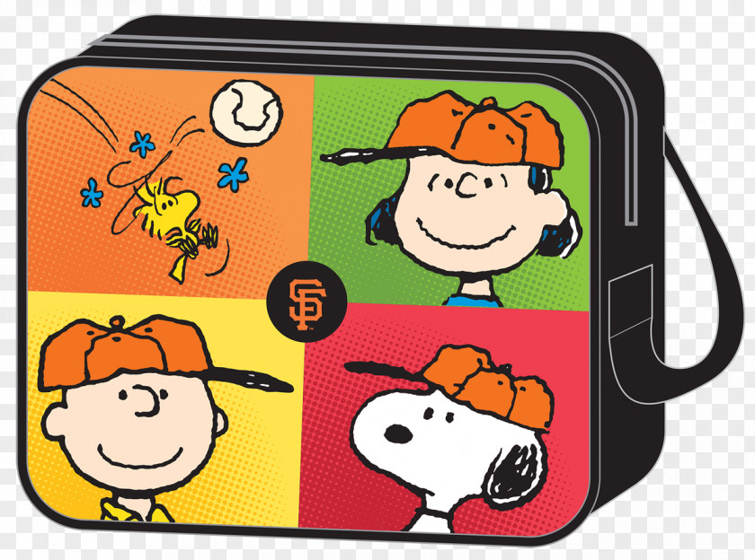 Peanuts Characters Resting Charlie Brown San Francisco Giants Snoopy AT&T Park MLB PNG