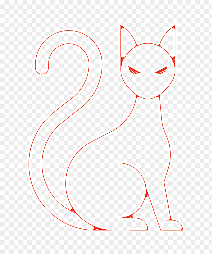 Symbol Tail Animal Icon Cat Halloween PNG